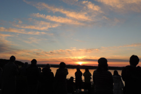 初日の出ウォーキング