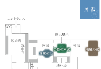 男湯間取り図