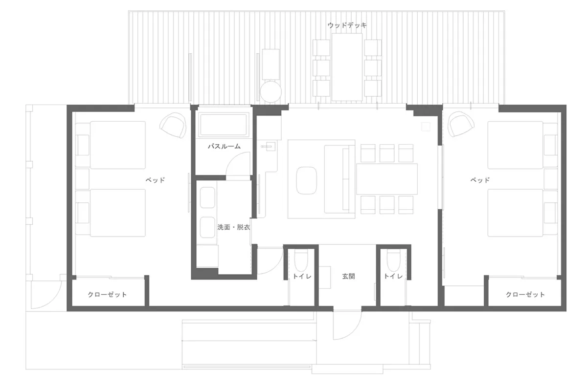 フォレストヴィラ 2bedroom