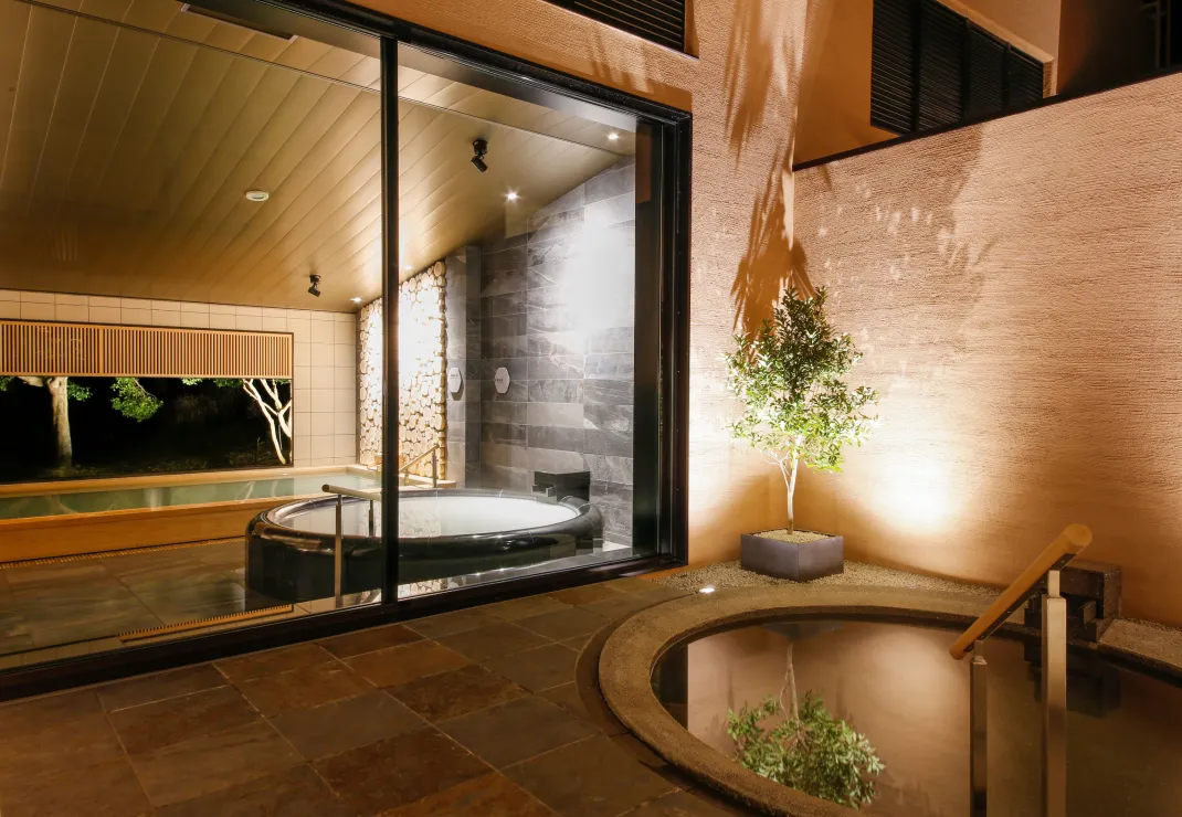 恵みの湯の内装