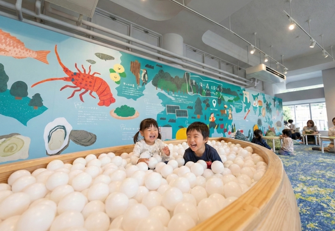 自然の中で生き物と触れる楽しい時間