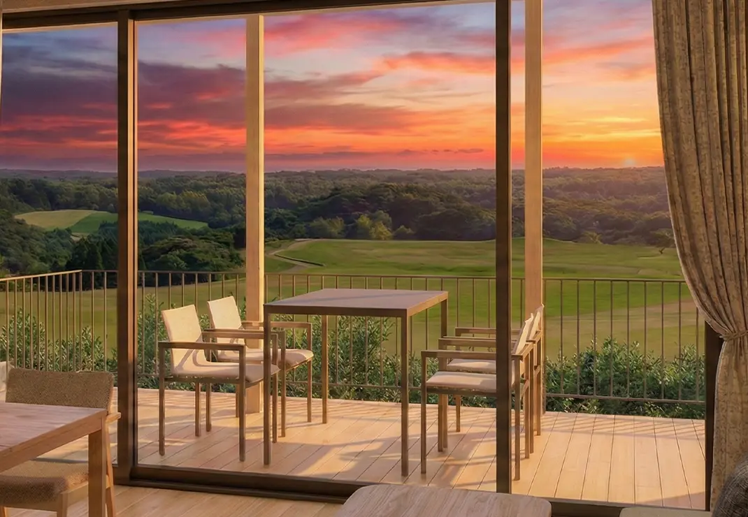 ヴィラのお部屋でゆっくりくつろぎ時間を過ごす