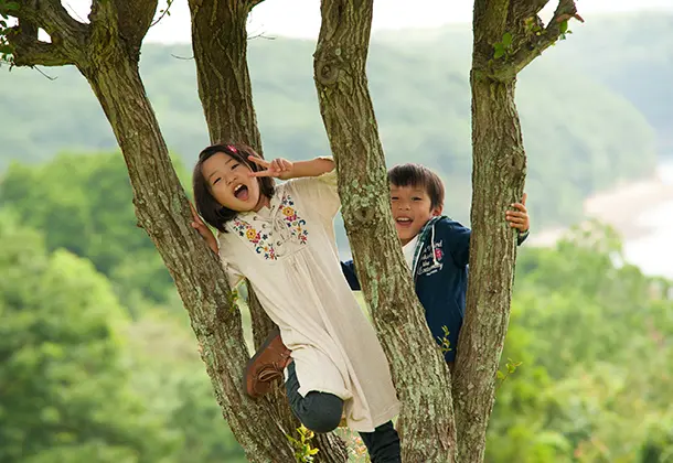 お子様連れのファミリー