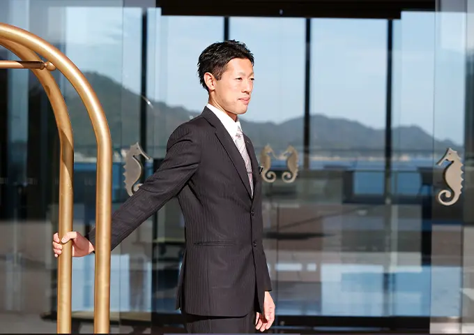 宿泊部 宿泊課 フロント・ショップ係