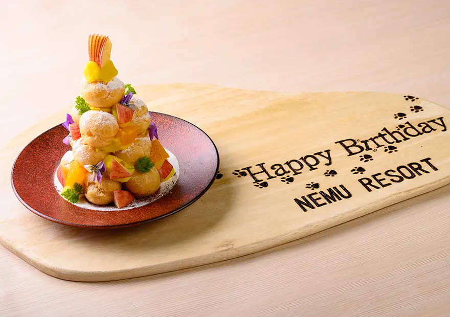 ワンちゃん バースデーケーキ