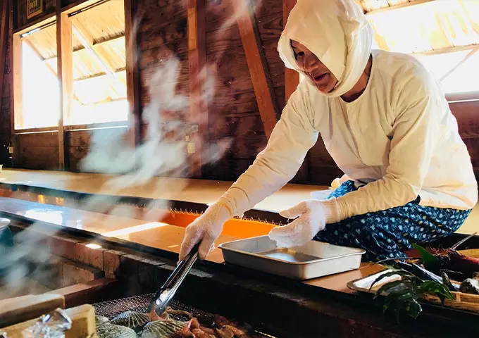 海女小屋体験施設さとうみ庵