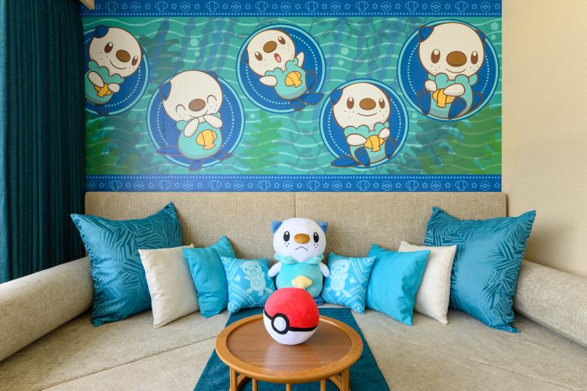 【1室限定「三重県×ミジュマル」コラボ】三重県応援ポケモン ミジュマルの魅力がつまったミジュマルルームに泊まろう！（素泊まり）